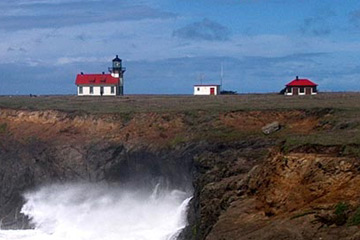 Lighthouse Inn at Point Cabrillo -
Mendocino, California