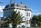 Vallejo, California (CA) Bed and Breakfast: The Starr Mansion's Second Empire Italianate architecture is beautiful, unique and the only one you will find in the City of Vallejo. The mansion offers panoramic views of the City, San Francisco Bay, Mare Island and the picturesque hills. You can see the Bay Ferry float by as it transports passengers to nearby San Francisco and back.