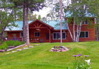 West Glacier, Montana (MT) Bed & Breakfast: Near the Glacier National Park entrances at West Glacier and Camas Creek, but far from the crowds, trains & traffic, Smoky Bear Ranch has all of the conveniences of a deluxe four-season facility in a remote forested setting.