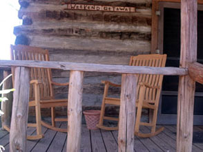 Cabin View Front Porch