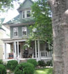 Brooklyn, New York (NY) Bed & Breakfast: Emilia's Retreat is located in beautiful Victorian Brooklyn with tree-lined streets and graceful homes built at the turn of the century. This newly renovated guest suite has 2 bedrooms, living room, kitchenette and private bath. It's perfect for families or friends traveling together. Sit on the front porch or garden and unwind after a day of sightseeing. Quick subway trip into Manhattan.