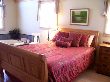 Queen Size Sleigh Bed