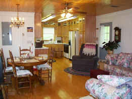 Dining and Living Area