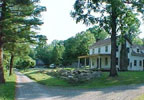 Philippi, West Virginia (WV) Bed & Breakfast: Angel Band Farm features four bedrooms and two shared bathrooms. The lower level includes a double-bed with access to the first floor bathroom. Upstairs, you'll find three bedrooms - a queen and a double with river views and a large queen next to the upstairs bathroom. Enjoy a delicious breakfast each morning.